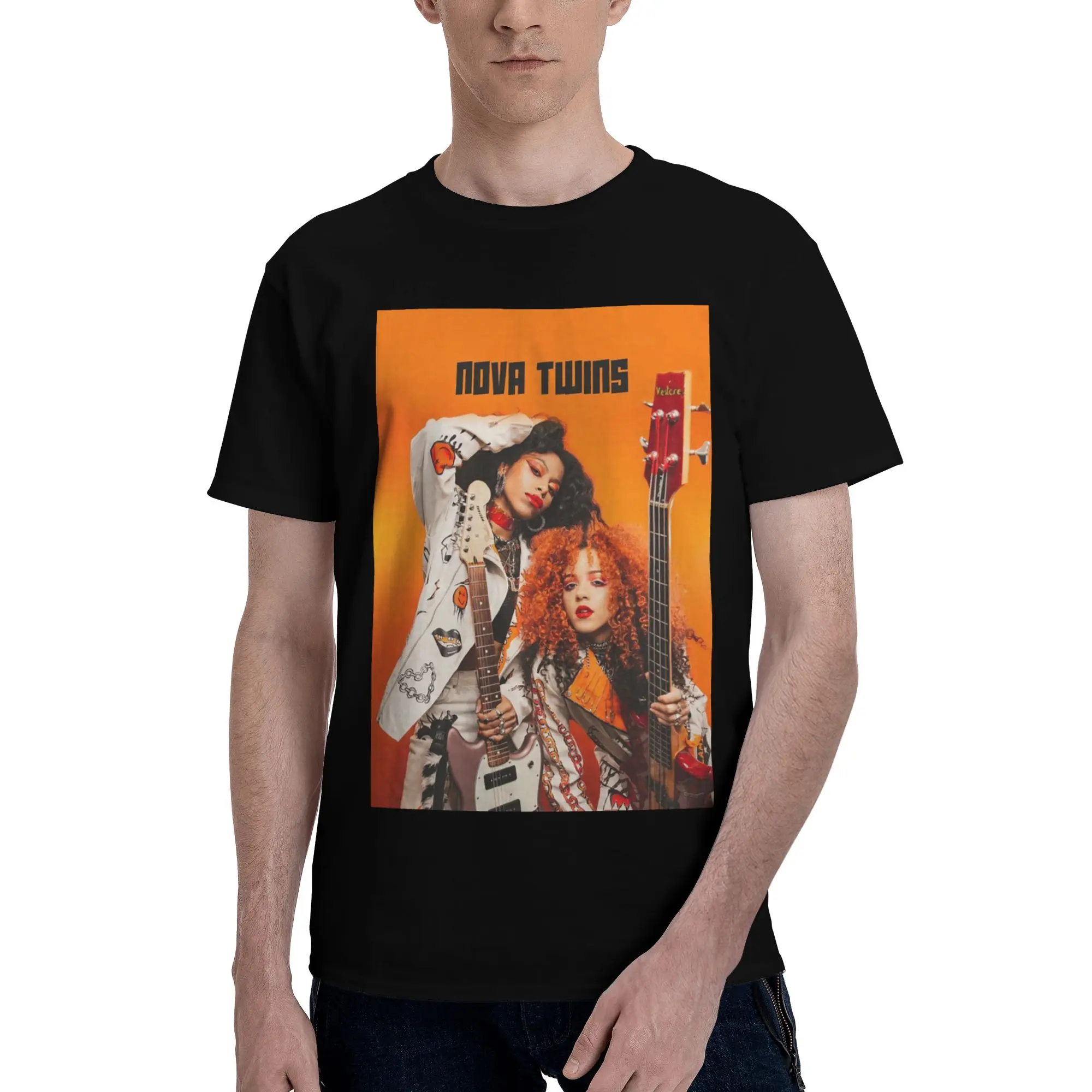 Men'S Fashion Nova - ノヴァツインズ綿 100% Tシャツメンズファッション Tシャツ男性クルーネック半袖 S-6XL