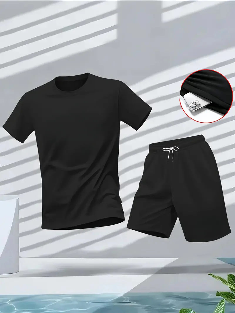 Mens Fashion Ideas - メンズスーツ 2 点セット ファッション レジャー 快適セット