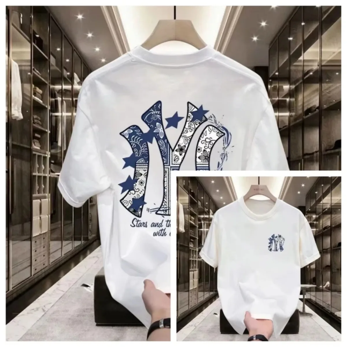 Men'S Fashion Nova - メンズプリント半袖Tシャツ 2026年新作トレンド - ゆったりとした快適なストリートスタイルメンズTシャツ
