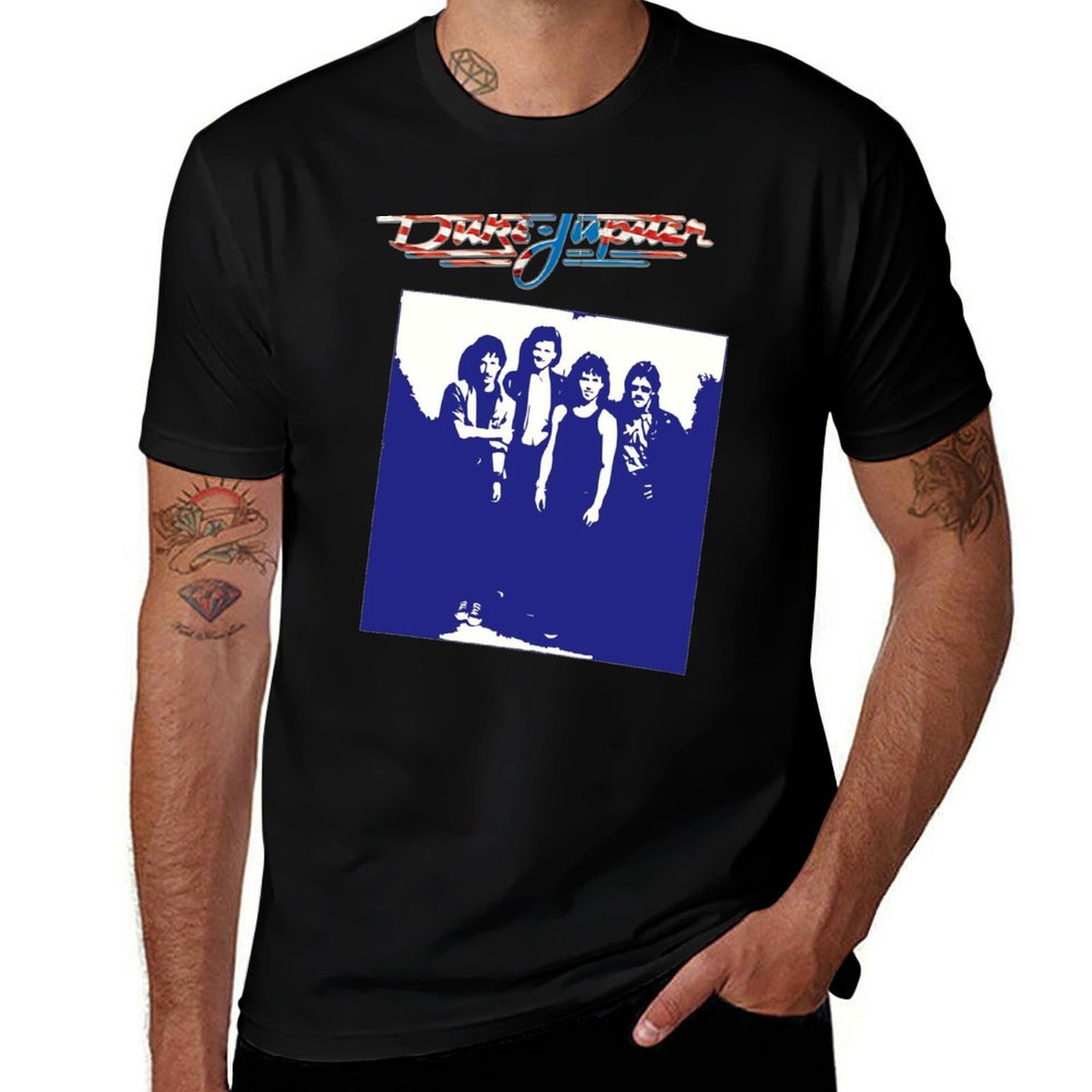 Mens Fashion In 1980S - デューク ジュピター アメリカン Aor 1980S Tシャツ