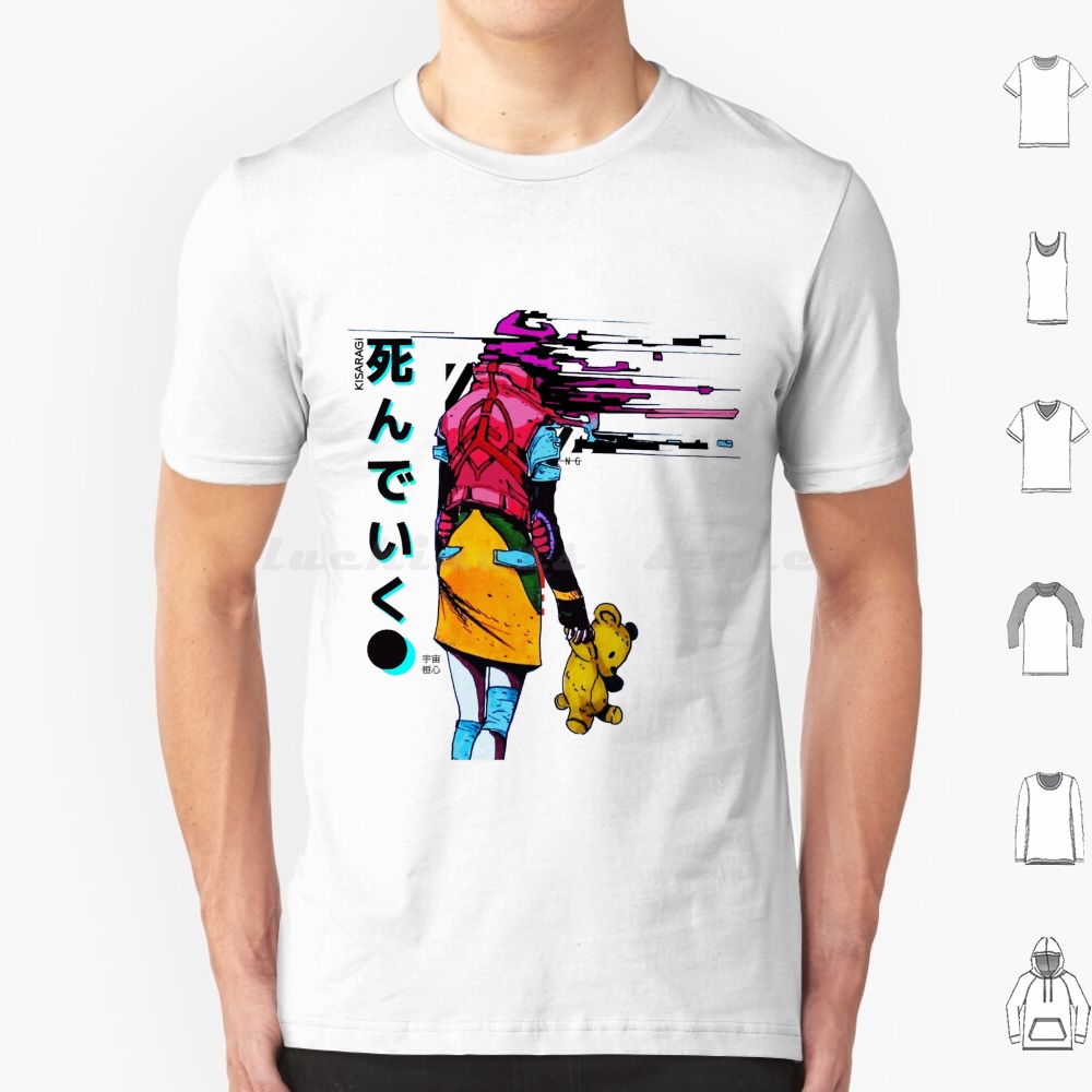 Men Fashion Kids - Vaporwave 日本のグリッチガール Tシャツ男性女性子供 6xl Vaporwave 日本のサイボーグロボットグリッチヒップスター未来ファッションアーバン