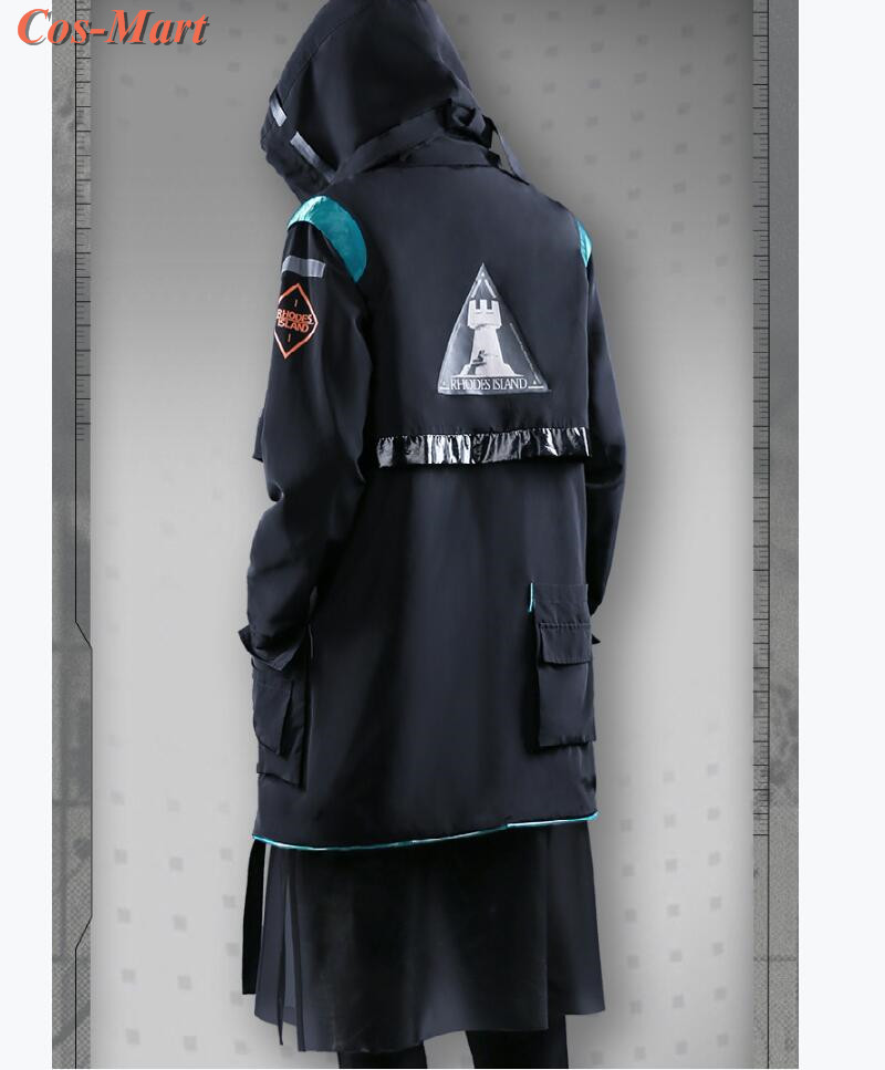 Mens Fashion Dress - Cos-Mart ゲームアークナイツドクターコスプレ衣装ロードス島ファッションハンサム戦闘服男性パーティーロールプレイ服 S-XL