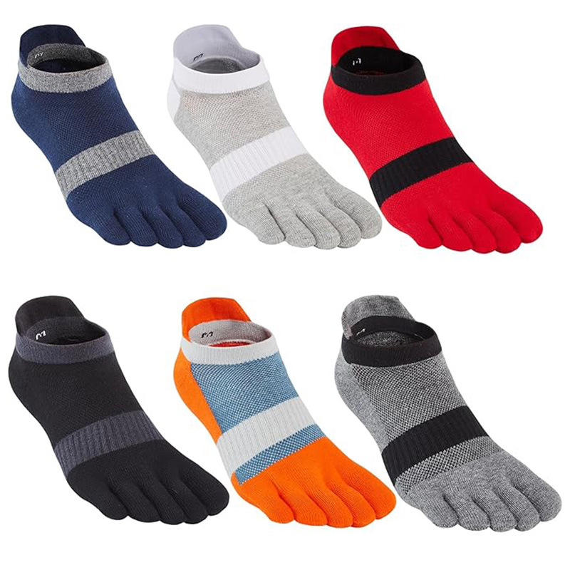 Socks Ankle Men - メンズスポーツソックス メッシュ ビジネス 吸汗性 浅口 ストライプ