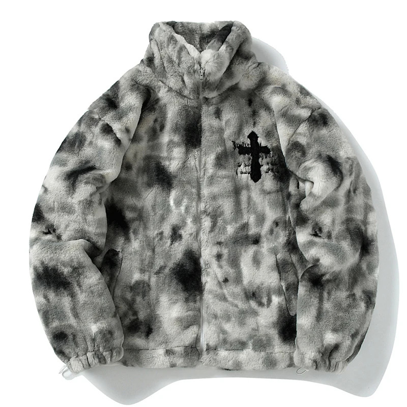 ストリートウェア ヴィンテージ フリースジャケット クロス刺 - Sherpa Jacket Fleece のレビューと価格