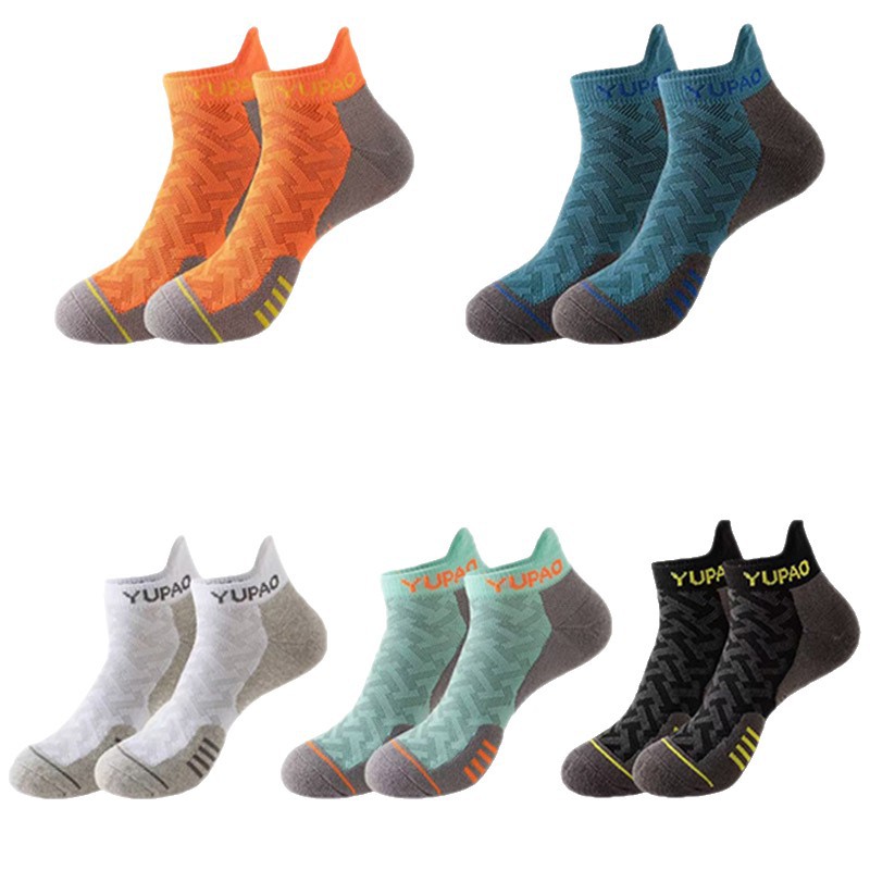 新しいメンズプロスポーツショートソックス厚いタオル速乾性汗を - Socks Ankle Men のレビューと価格