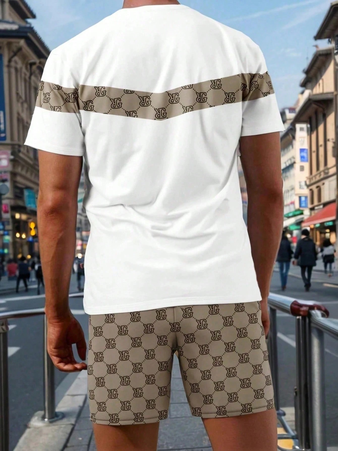 2026年夏メンズスーツ、3Dプリント柄入り、通気性、軽量、 - Men'S Fashion Formal のレビューと価格