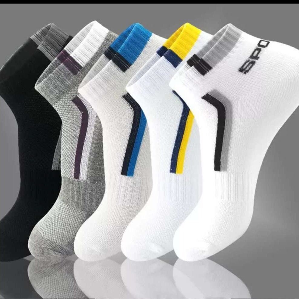 5 組の男性の夏の靴下トレンディなファッショナブルなシンプル - Socks Ankle Men のレビューと価格