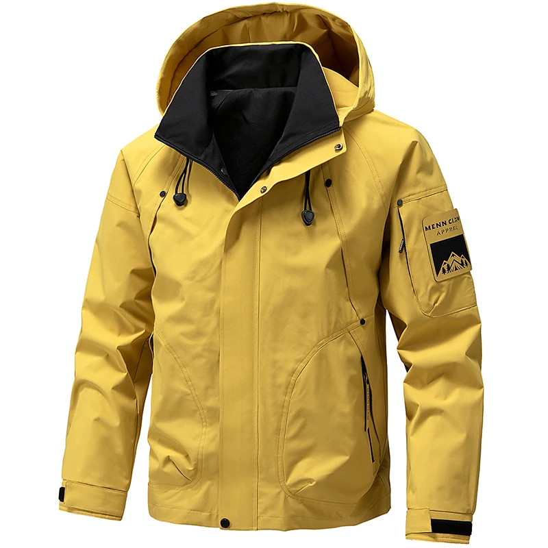 ストリートウェア アビエイタージャケット メンズ アウトドア - Windbreaker Men Zip のレビューと価格