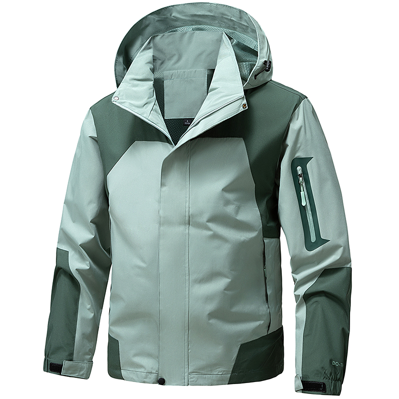 ソフトシェル アウトドアジャケット メンズ ジップアップ フ - Windbreaker Men Zip のレビューと価格