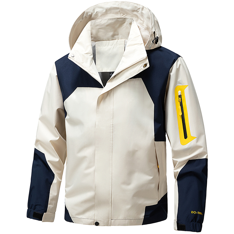 ソフトシェル アウトドアジャケット メンズ ジップアップ フ - Windbreaker Men Zip のレビューと価格
