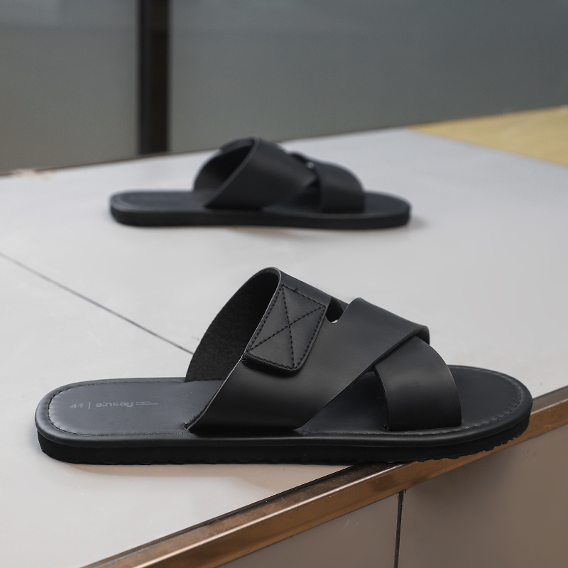 メンズスリッパ 2026 新しい夏のレジャー韓国ファッション - Men'S Fashion For 30 Year Olds のレビューと価格