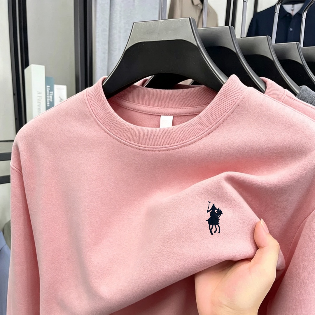 柔らかなコットン素材の高級ブランドメンズ長袖ラウンドネックT - Men'S Fashion T Shirts のレビューと価格