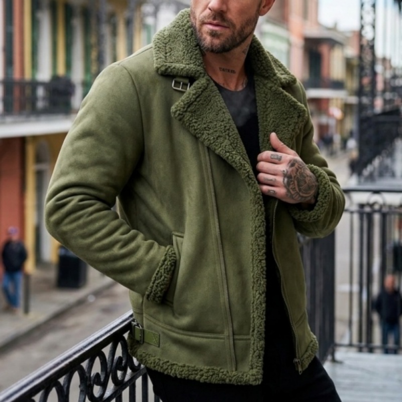 メンズ冬用ハイキングジャケット アウトドアジップアップフリー - Sherpa Jacket Fleece のレビューと価格