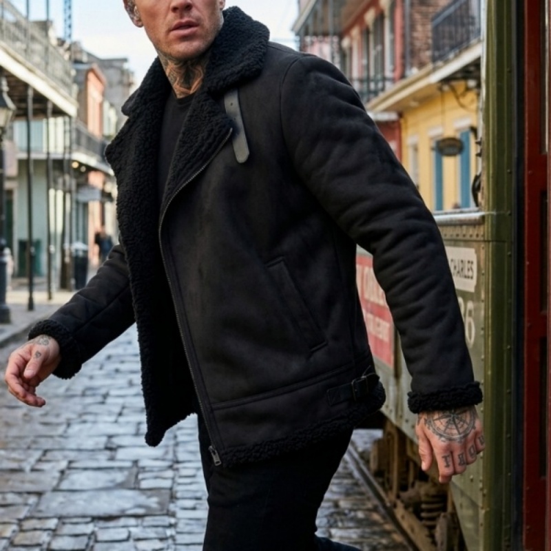 メンズ冬用ハイキングジャケット アウトドアジップアップフリー - Sherpa Jacket Fleece のレビューと価格
