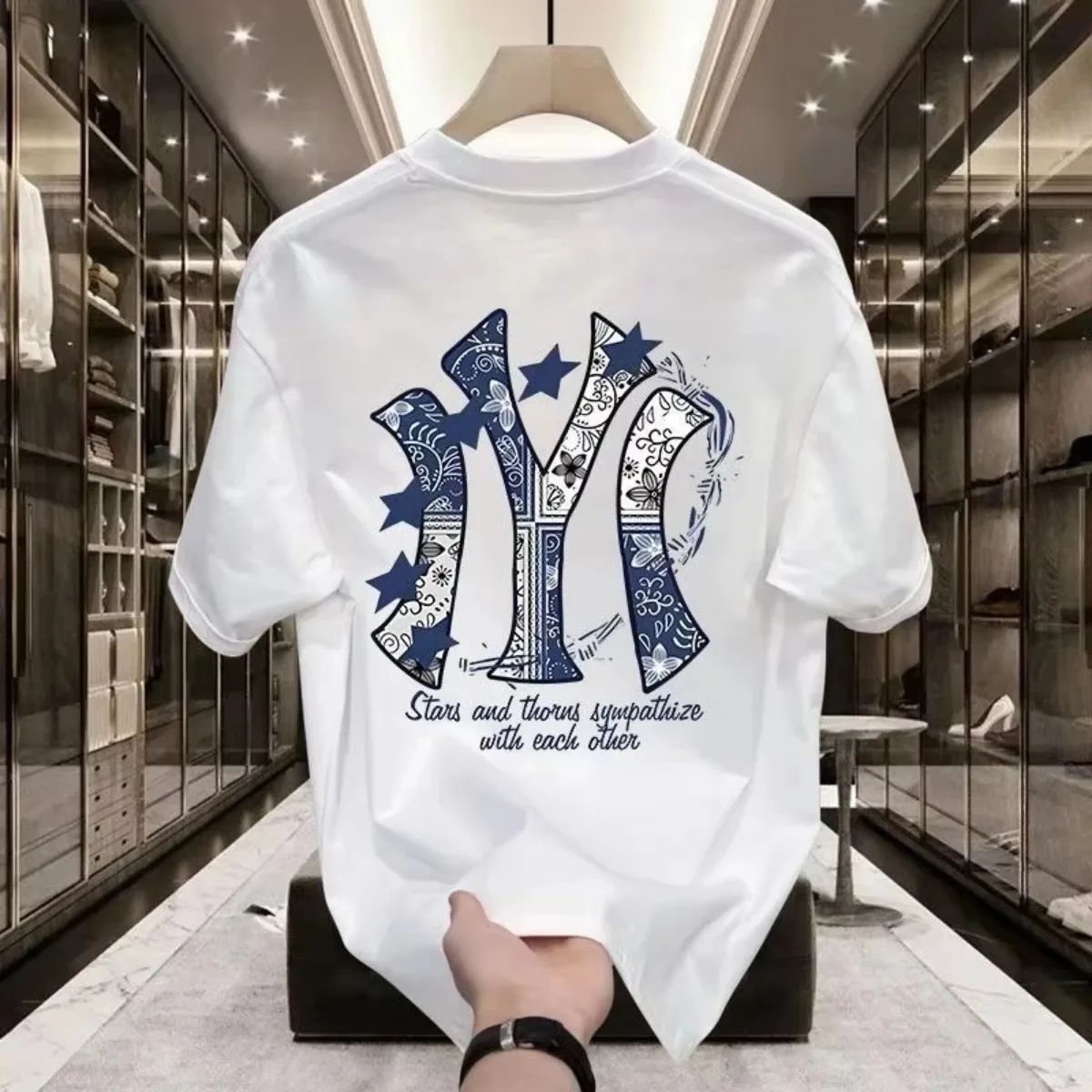 メンズプリント半袖Tシャツ 2026年新作トレンド - ゆっ - Men'S Fashion Nova のレビューと価格