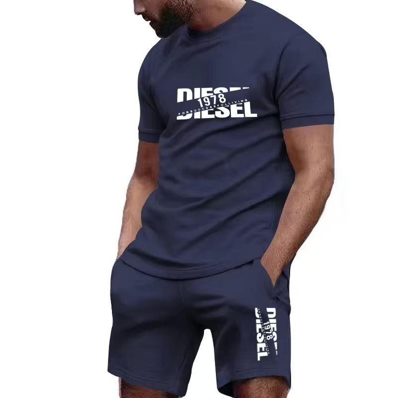 2026年新作夏メンズTシャツ+ショートパンツセット、プリン - Mens Fashion Ideas のレビューと価格