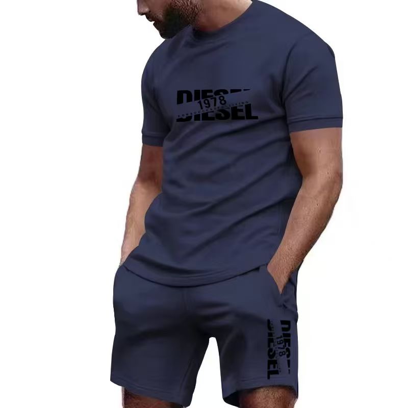 2026年新作夏メンズTシャツ+ショートパンツセット、プリン - Mens Fashion Ideas のレビューと価格
