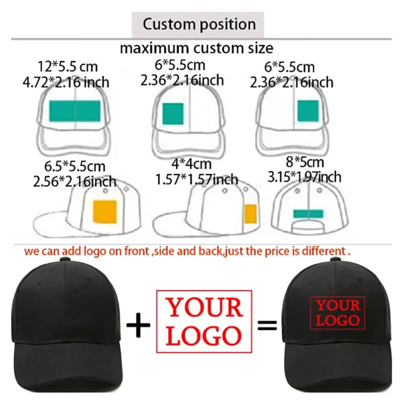 カスタムDIYロゴパターン入り野球帽、男女兼用帽子、メンズキ - Trucker Hat Cap のレビューと価格