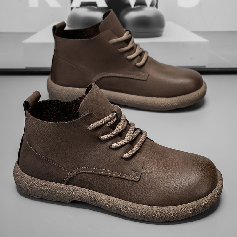 メンズ アンクルブーツ ブラウン ショートブーツ 高級靴 パ - Men'S Fashion For 30 Year Olds のレビューと価格