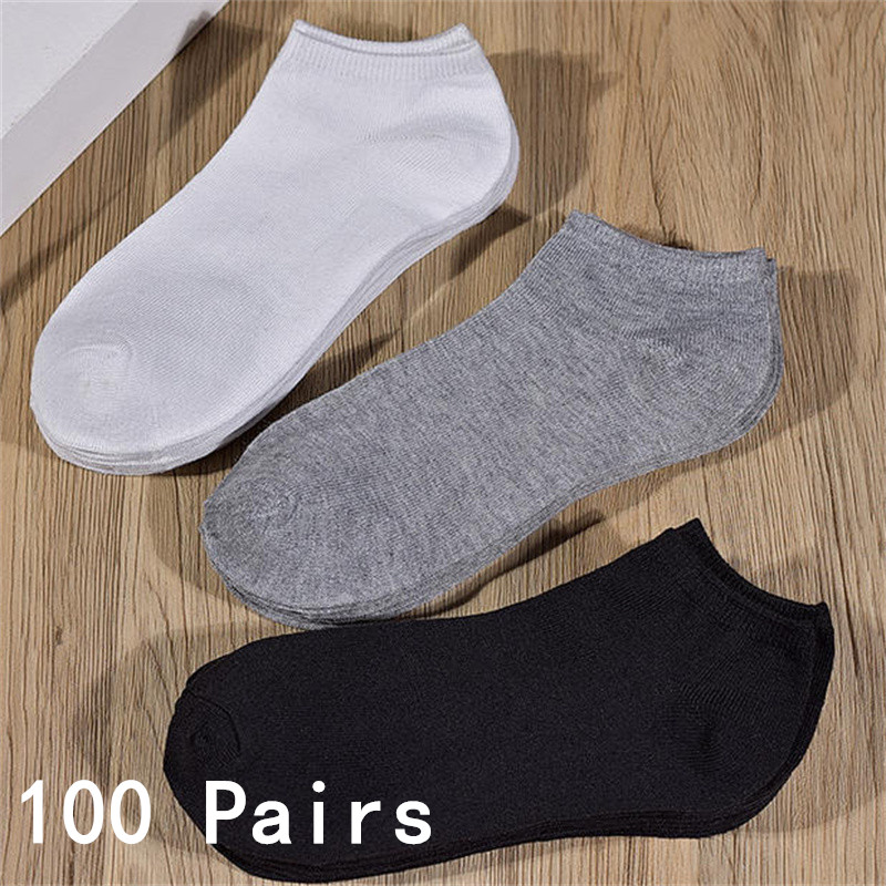 卸売 50/100足入り インビジブル ローカット アンクル - Socks Ankle Men のレビューと価格