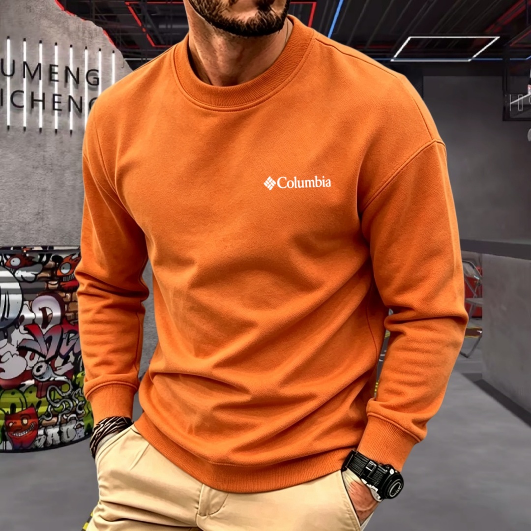 100%純綿製の高級ブランドメンズ長袖ポロシャツ、秋冬向けフ - Men'S Fashion T Shirts のレビューと価格