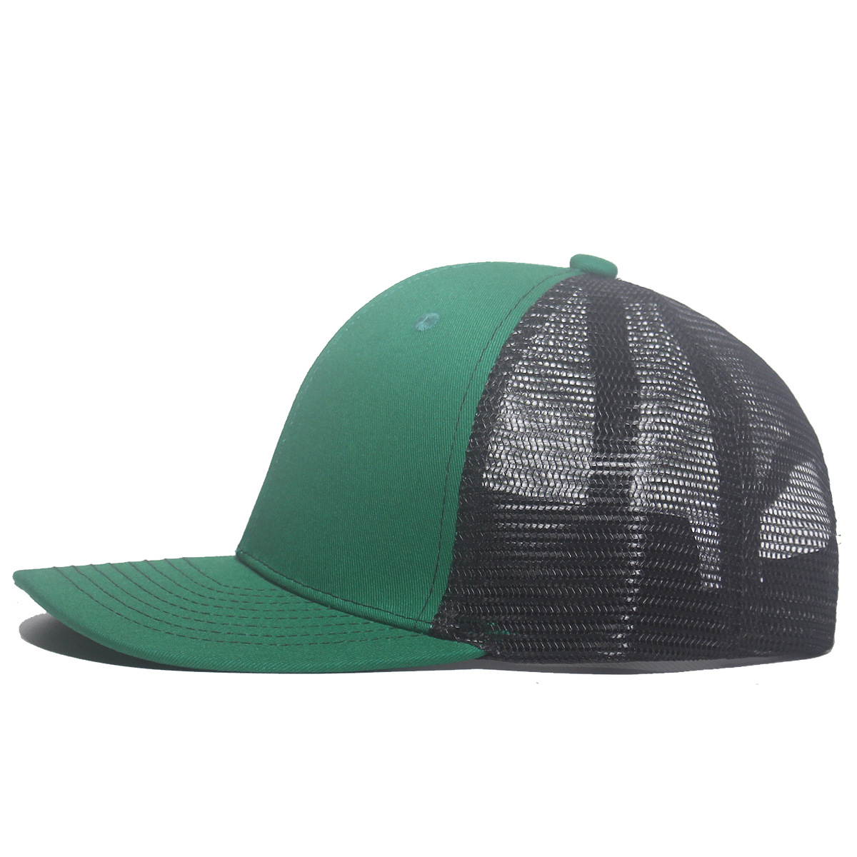 カスタムロゴスポーツスナップバックキャップ男性固体無地リチャ - Trucker Hat Cap のレビューと価格