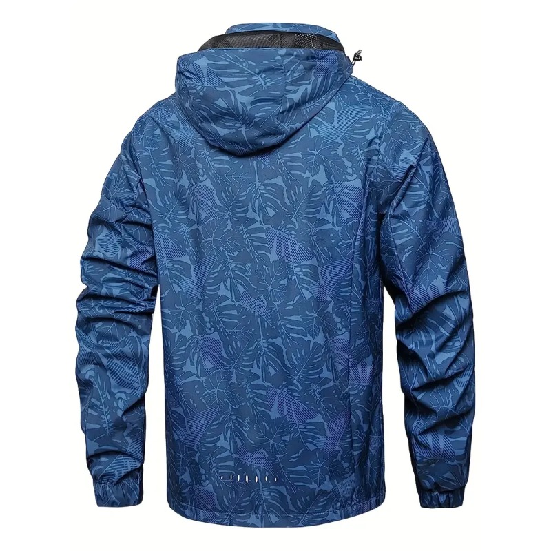 メンズカジュアル軽量防水ウィンドブレーカージャケット フルジ - Windbreaker Men Zip のレビューと価格