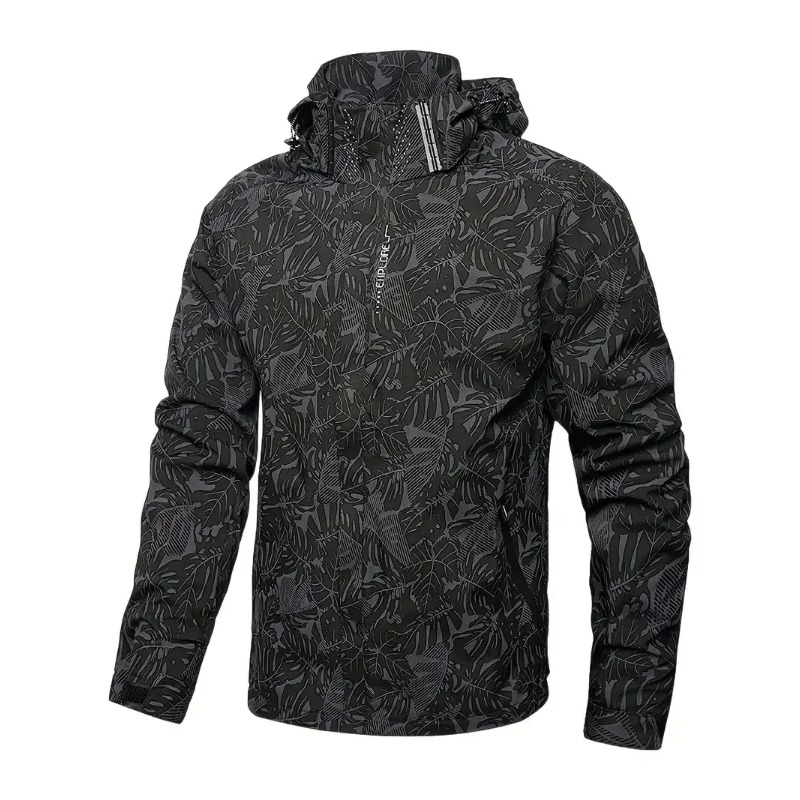 メンズカジュアル軽量防水ウィンドブレーカージャケット フルジ - Windbreaker Men Zip のレビューと価格