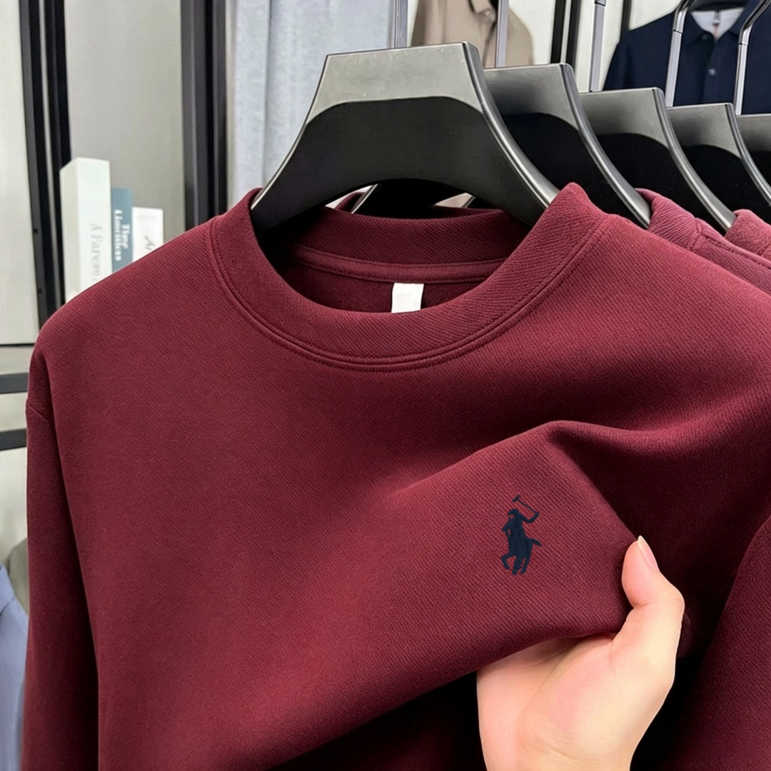 柔らかなコットン素材の高級ブランドメンズ長袖ラウンドネックT - Men'S Fashion T Shirts のレビューと価格
