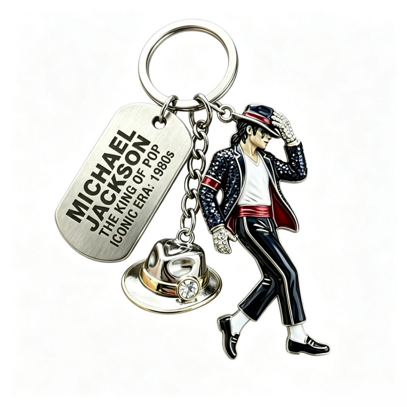 2026 マイケル・ジャクソンキーホルダー、クラシックダンス - Men Fashion King のレビューと価格