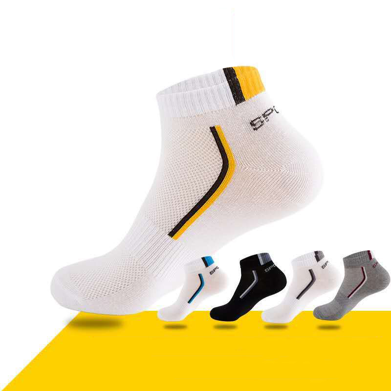 メンズアンクルソックス1足、コットン製、ブラックカラー、薄手 - Socks Ankle Men のレビューと価格