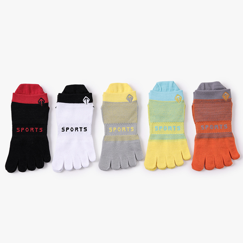 1 ペア男性用クールマックストゥボートソックス通気性のある綿 - Socks Ankle Men のレビューと価格