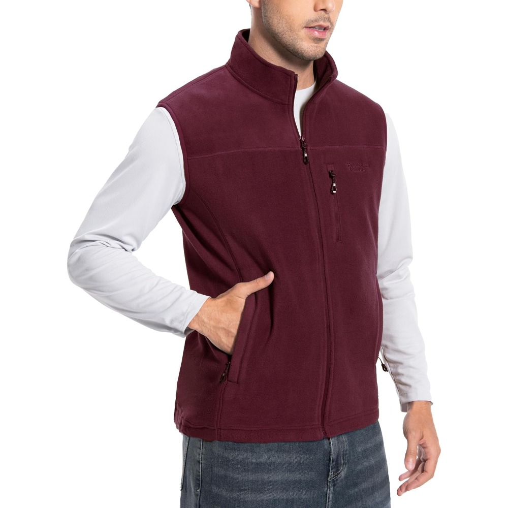 パイオニアキャンプフリースベストメンズウィンタージャケットフ - Windbreaker Men Zip のレビューと価格