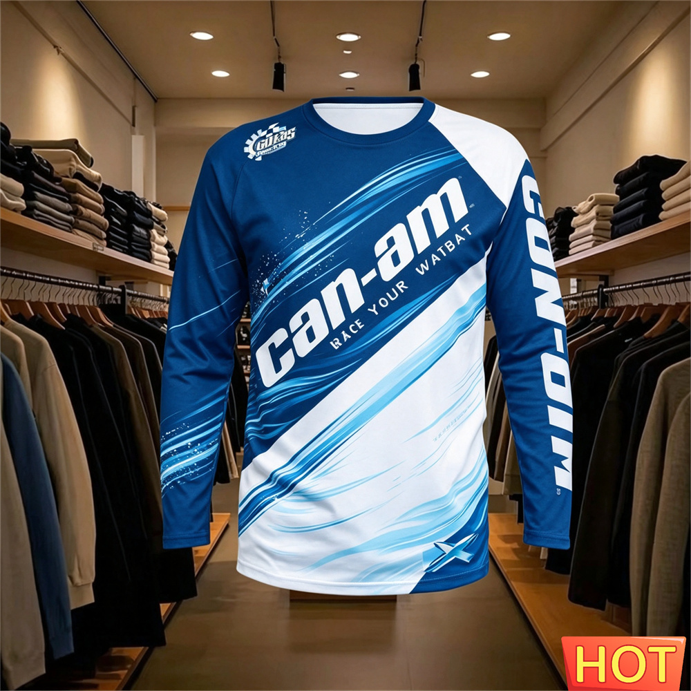 バイクレース用長袖ラウンドネックTシャツ、男女兼用、ファッシ - Mens Fashion Ideas のレビューと価格