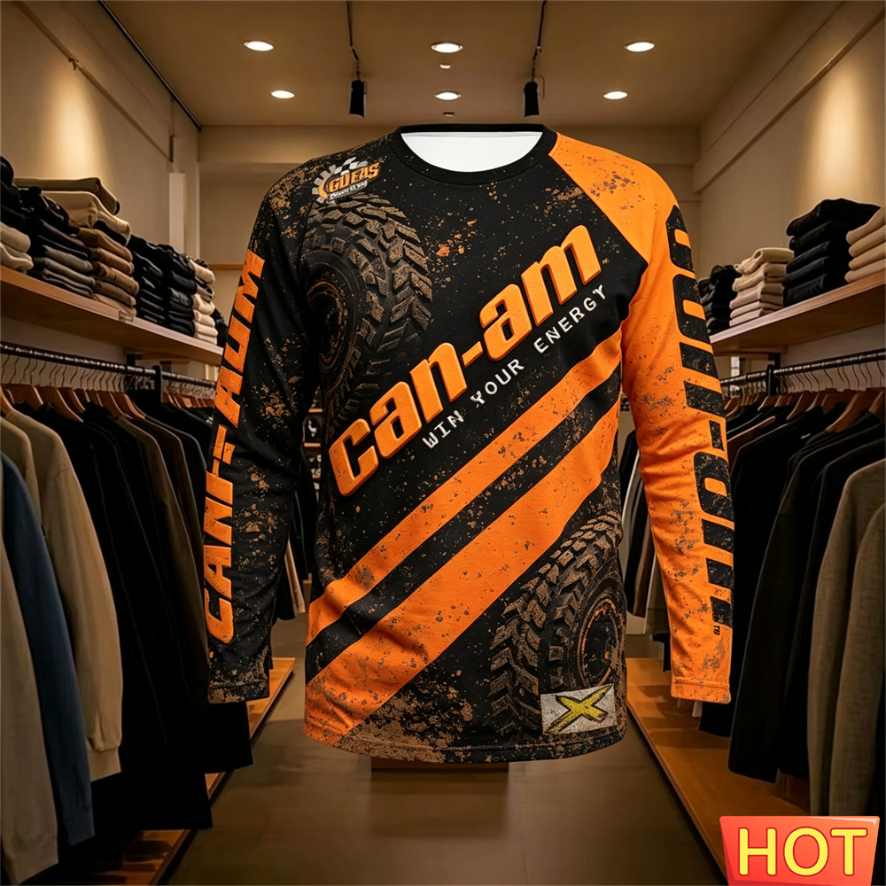 バイクレース用長袖ラウンドネックTシャツ、男女兼用、ファッシ - Mens Fashion Ideas のレビューと価格