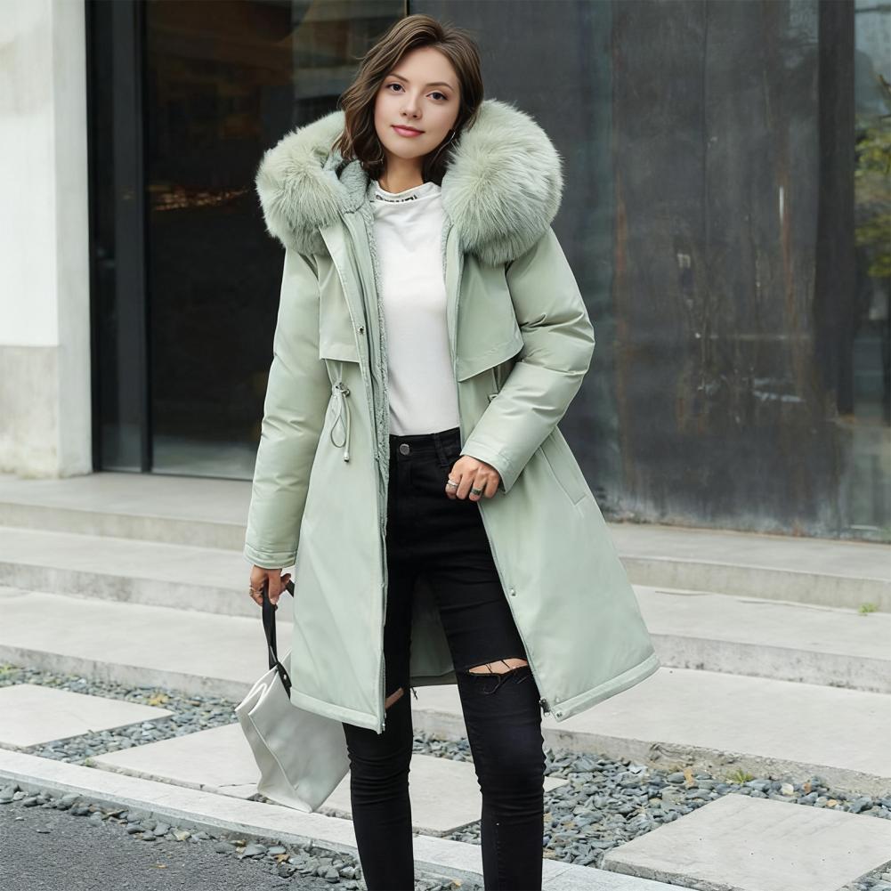 ベルベット裏地付きアウターウェア女性用ポリエステルコート女性 - Sherpa Jacket Fleece のレビューと価格