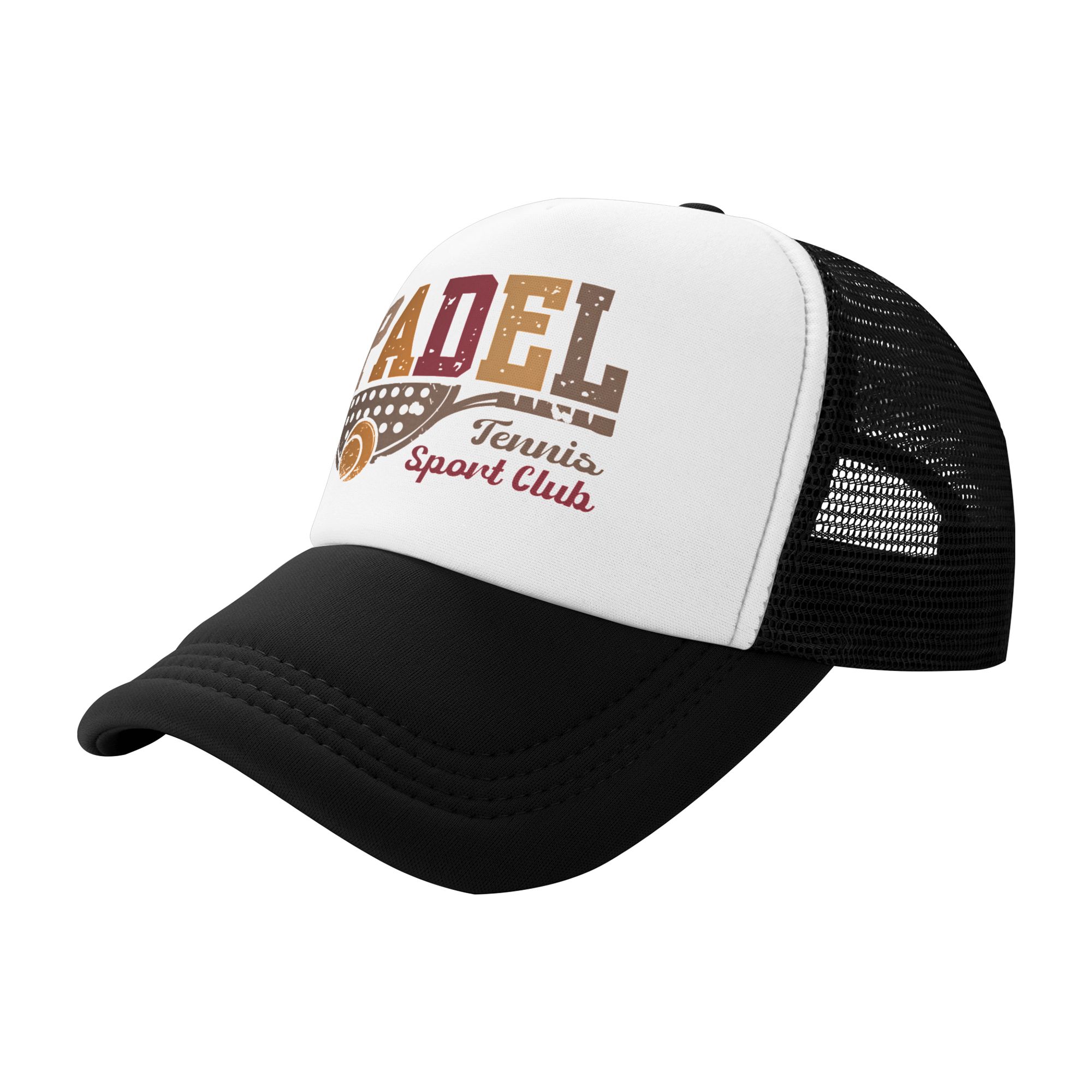 クラシックユニセックスパデルテニススポーツクラブトラッカーハ - Trucker Hat Cap のレビューと価格