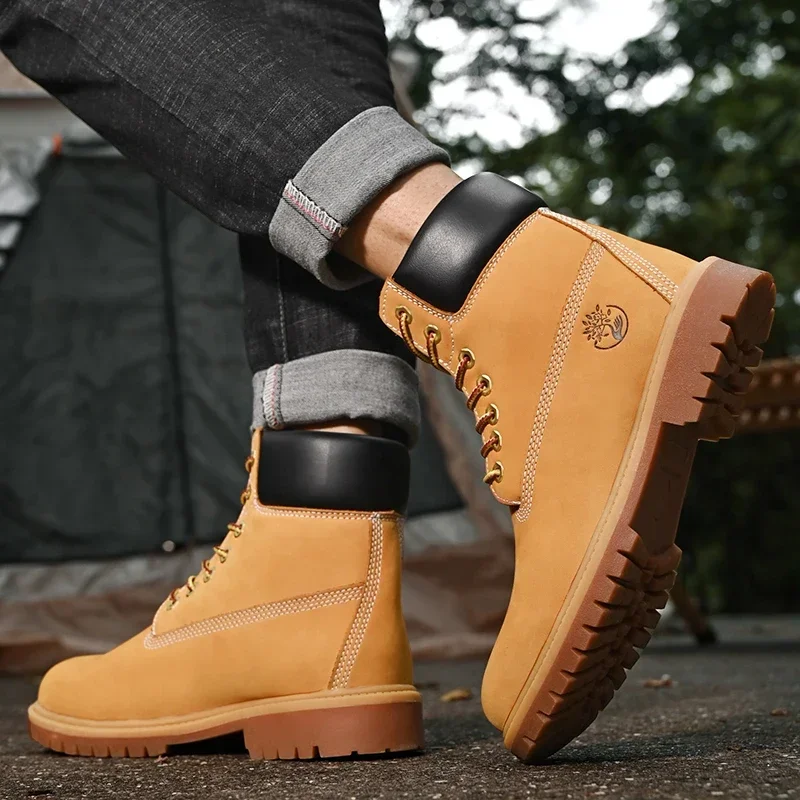 ブーツ メンズ ハイカットブーツ 高品質 レディース レザー - Men'S Fashion For 30 Year Olds のレビューと価格