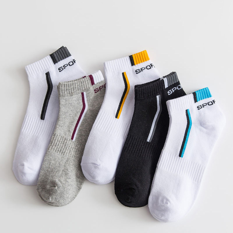 2足セット/ロット 高品質メンズアンクルソックス 通気性のあ - Socks Ankle Men のレビューと価格
