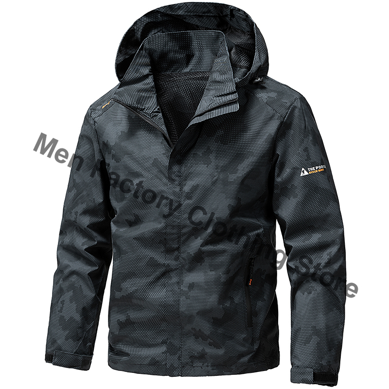 ソフトシェル アウトドアジャケット メンズ ジップアップ フ - Windbreaker Men Zip のレビューと価格
